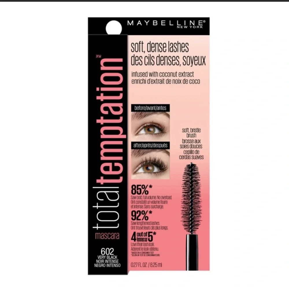 Maybelline Total‎ Temptations Mascara New